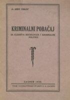 Kriminalni pobačaj sa gledišta sociologije i kriminalne politike