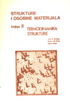 Strukture i osobine materijala, knjiga II: termodinamika strukture