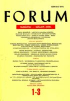 Forum, br. 1-3/2000.