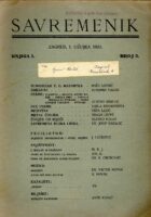 Savremenik, br. 5/1920