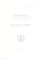 Izvještaj o radu JAZU u godini 1977. i planovi rada za godinu 1978