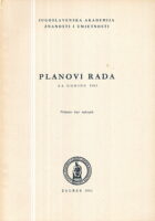 Planovi rada za godinu 1983.
