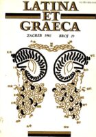 Latina et Graeca, br. 23/1985