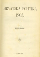 Hrvatska politika 1903.