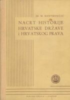 Nacrt historije hrvatske države i prava I.