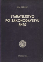 Starateljstvo po zakonodavstvu FNRJ