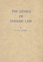 The Genius of English Law