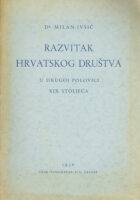 Razvitak hrvatskog društva u drugoj polovici XIX. stoljeća