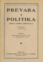 Prevara i politika: osuda Josipa Predavca