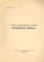 Rusko-hrvatskosrpski rječnik matematičkih termina