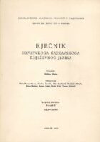 Rječnik hrv. kajkavskoga književnog jezika sv. 5, kale