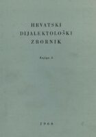 Rasorave i građa za povijest nauka (Hrvatski dijalektološki zbornik, knj. 2)
