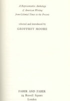American literature - An Anthology