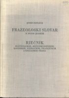 Frazeološki slovar v petih jezikih