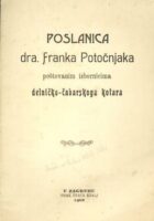 Poslanica dra. Franka Potočnjaka poštovanim izbornicima Delničko-čabarskog kotar