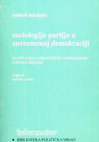Sociologija partija u suvremenoj demokraciji