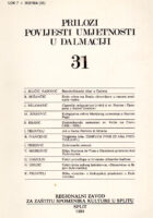 Prilozi povijesti umjetnosti u Dalmaciji 31
