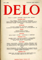 Delo (broj 6, god. XXX., jun 1984.)