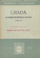 Građa za povijest književnosti hrvatske, knjiga 26