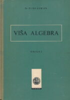 Viša algebra I. knjiga