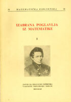 Izabrana poglavlja iz matematike, sv. I