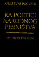 Ka poetici narodnog pesništva