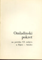 Omladinski pokret na početku XX stoljeća u Rijeci - Sušaku