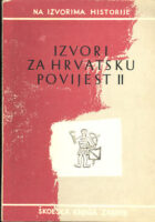 Izvori za hrvatsku povijest II