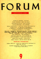 Forum, 9/1968