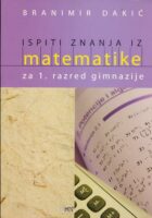 Ispiti znanja iz matematike za 1. razred gimnazije