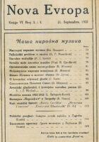 Nova Evropa, 3-4/1922