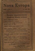 Nova Evropa 8/1922