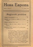 Nova Evropa 11/1922