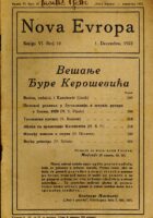 Nova Evropa 10/1922