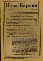 Nova Evropa 7/1922