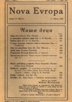 Nova Evropa 8/1922