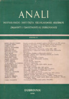 Anali Historijskog instituta JAZU u Dubrovniku III/1954