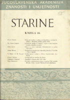 Starine, knjiga 46/1956