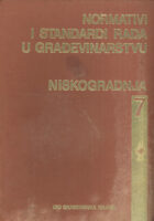 Normativi i standardi rada u građevinarstvu, Niskogradnja 6
