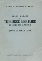 Rešeni zadaci iz teorijske mehanike