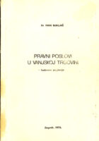 Pravni poslovi u vanjskoj trgovini