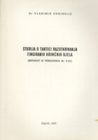 Studija o taktici razotkrivanja fingiranih krivičnih djela