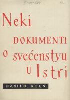 Neki dokumenti o svećenstvu u Istri između dva rata