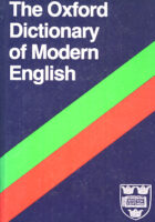 The Oxford Dictionary of Modern English