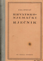 Džepni rječnik hrvatskoga i njemačkoga jezika