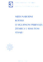 Međunarodni kodeks o sigurnom prijevozu žitarica u rautom stanju IMO 1991