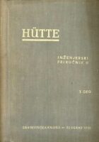 Hütte inženjerski priručnik, II. knjiga, I. deo