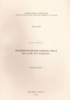 Posjedovni odnosi porečke crkve od VI do XVI stoljeća