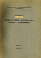Kratka uspomena godine 1848. i 1849. - Nijemština i slavjanstvo