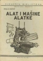 Alat i mašine alatke